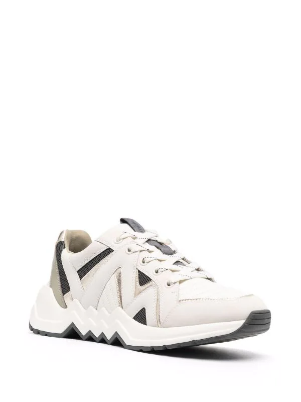 Maje P009 VANILLE Sneakers Mit Einsätzen Damen 4 Maje P009 VANILLE Sneakers Mit Einsätzen Damen – Bild 2