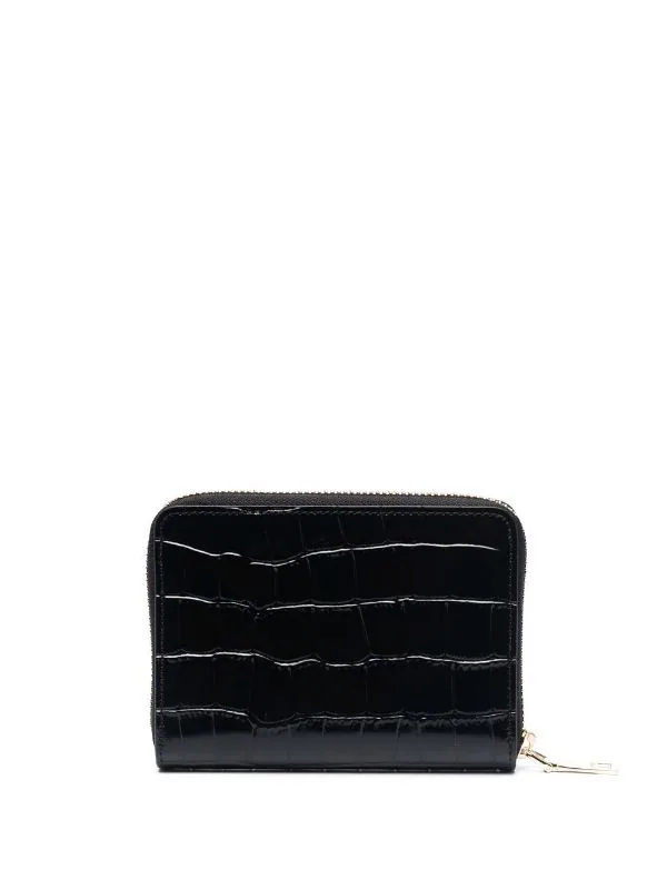 Maje Portemonnaie In Kroko-Optik Damen 4 Maje Portemonnaie In Kroko-Optik Damen – Bild 2