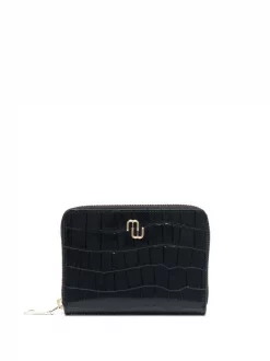 Maje Portemonnaie In Kroko-Optik Damen