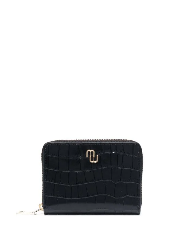 Maje Portemonnaie In Kroko-Optik Damen 3 Maje Portemonnaie In Kroko-Optik Damen