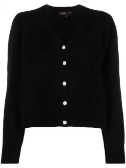 Maje Cardigan Mit Knöpfen BLACK