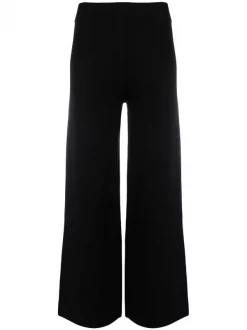 Maje Hoch Sitzende Schlaghose BLACK