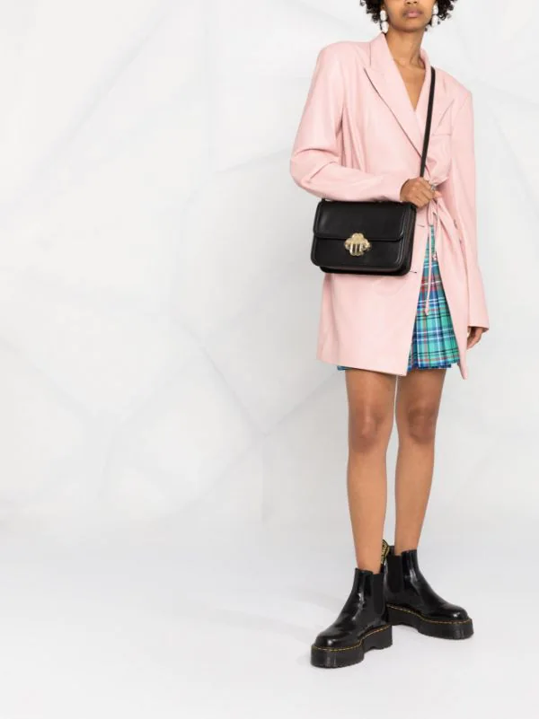 ( Permanente Kollektion ) Maje BLACK Mittelgroße Schultertasche Damen 4 ( Permanente Kollektion ) Maje BLACK Mittelgroße Schultertasche Damen – Bild 2