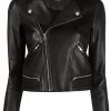 ( Positively Conscious ) Maje BLACK Bikerjacke Aus Leder Damen 1 ( Positively Conscious ) Maje BLACK Bikerjacke Aus Leder Damen -Outlet MAJE Store 17169863 35970507 600