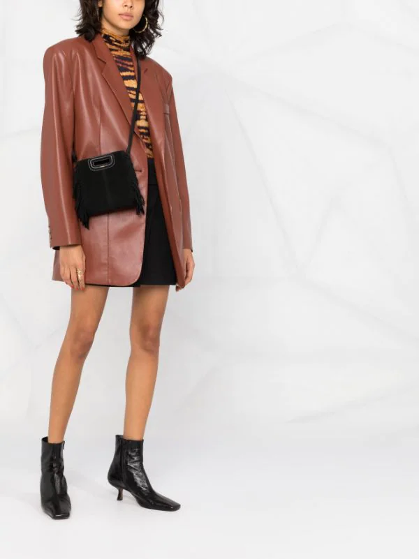 ( Permanente Kollektion ) Maje Mini M Handtasche Damen 4 ( Permanente Kollektion ) Maje Mini M Handtasche Damen – Bild 2