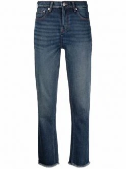( Positively Conscious ) Maje Halbhohe Skinny-Jeans BLUE