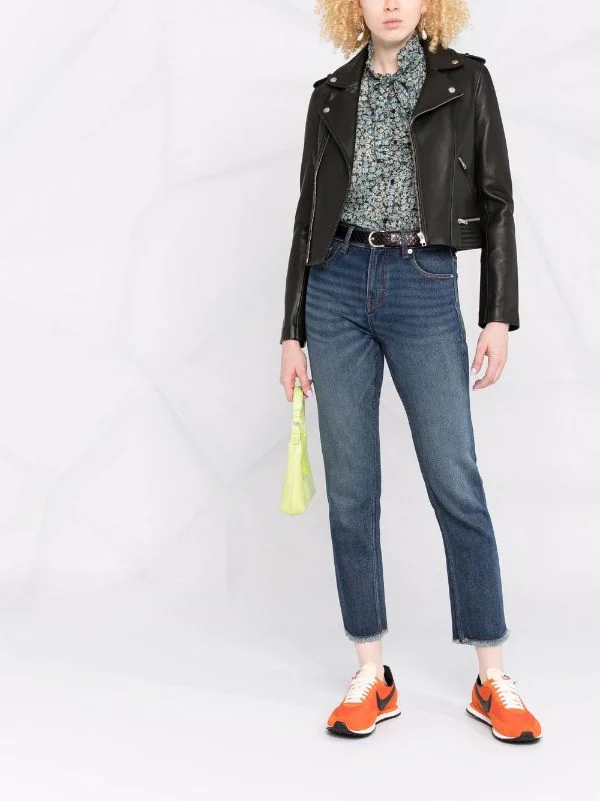 ( Positively Conscious ) Maje Halbhohe Skinny-Jeans BLUE 4 ( Positively Conscious ) Maje Halbhohe Skinny-Jeans BLUE – Bild 2