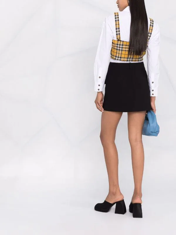 ( Positively Conscious ) Maje Rock Mit Reißverschluss 2517 NOIR 6 ( Positively Conscious ) Maje Rock Mit Reißverschluss 2517 NOIR – Bild 4