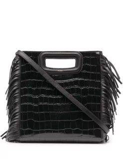 ( Permanente Kollektion ) Maje Gürteltasche Aus Leder Damen