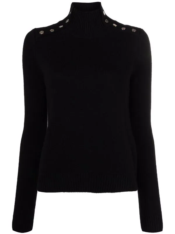 Maje Verzierter Kaschmirpullover Damen 3 Maje Verzierter Kaschmirpullover Damen