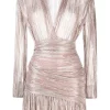 Maje ROSE Kleid Im Metallic-Look Damen 1 Maje ROSE Kleid Im Metallic-Look Damen -Outlet MAJE Store 17184872 34874836 600