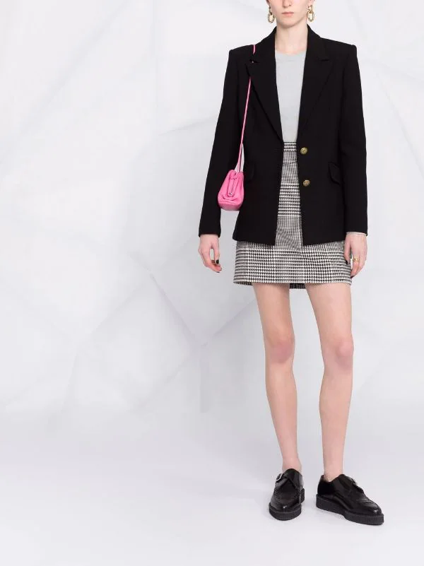 ( Positively Conscious ) Maje Blazer Mit Geprägten Knöpfen Damen 4 ( Positively Conscious ) Maje Blazer Mit Geprägten Knöpfen Damen – Bild 2