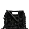 ( Permanente Kollektion ) Maje BLACK Shopper Mit Fransen Damen -Outlet MAJE Store 17185870 96c55c1e 65d1 4ab1 b851 a371fff9a72c 600