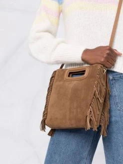 ( Permanente Kollektion ) Maje Handtasche Aus Wildleder CAMEL 10 ( Permanente Kollektion ) Maje Handtasche Aus Wildleder CAMEL -Outlet MAJE Store 17185884 36618677 600