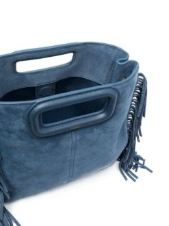 ( Permanente Kollektion ) Maje STEEL BLUE Handtasche Aus Wildleder Damen -Outlet MAJE Store 17185890 93b9be5f 83ed 4945 b674 f92c830b8121 600