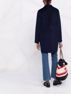 ( Positively Conscious ) Maje MARINE Einreihiger Mantel Damen 13 ( Positively Conscious ) Maje MARINE Einreihiger Mantel Damen -Outlet MAJE Store 17186664 36605712 600