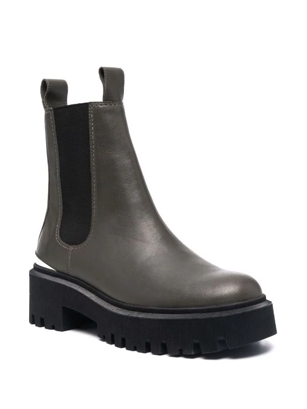 Maje Chelsea-Boots Mit Geriffelter Sohle Damen 4 Maje Chelsea-Boots Mit Geriffelter Sohle Damen – Bild 2