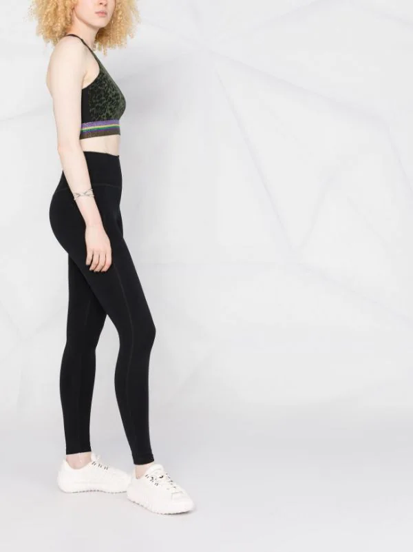 ( Positively Conscious ) Maje Khaki Leopard Print Louna Top Damen 6 ( Positively Conscious ) Maje Khaki Leopard Print Louna Top Damen – Bild 4