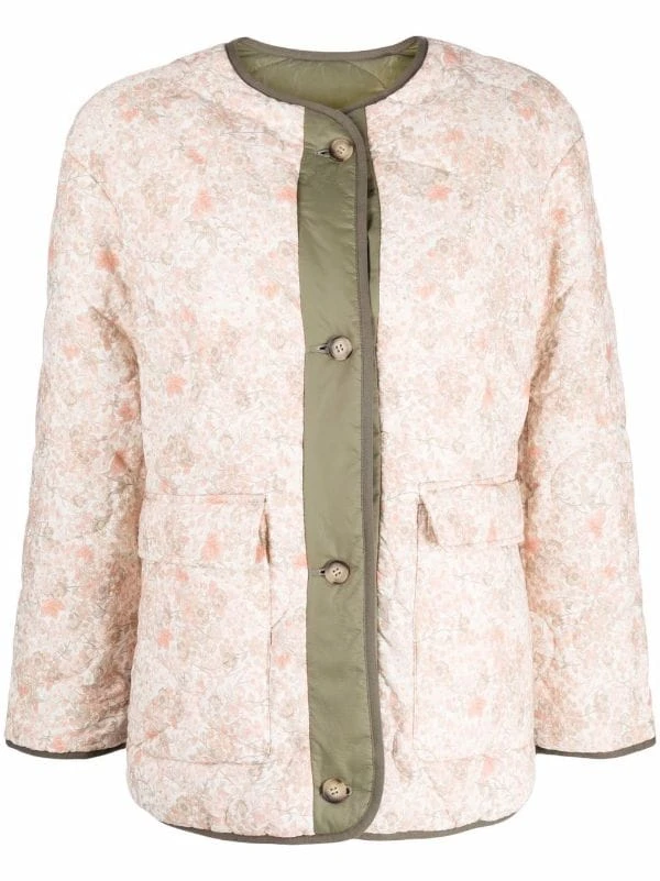 ( Neue Saison ) Maje Brandino Jacke PINK FLOWER 3 ( Neue Saison ) Maje Brandino Jacke PINK FLOWER