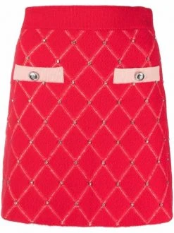 ( Exklusiv ) Maje Jade Minirock Red