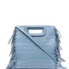 ( Neue Saison ) Maje BLUE JEAN Handtasche Mit Krokomuster Damen -Outlet MAJE Store 17558736 38971174 600