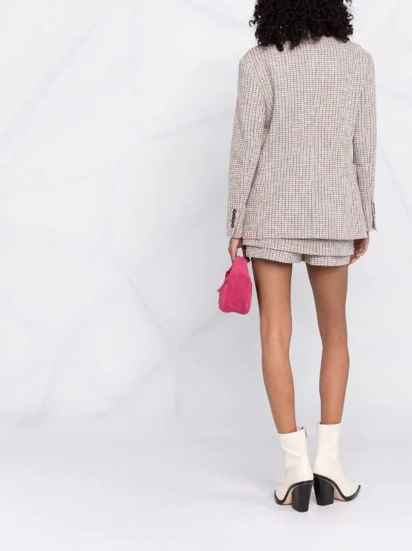 ( Neue Saison ) Maje Karierter Blazer Damen 8 ( Neue Saison ) Maje Karierter Blazer Damen – Bild 6