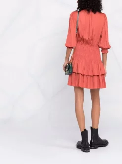 ( Neue Saison ) Maje Radji Minikleid Terracota 13 ( Neue Saison ) Maje Radji Minikleid Terracota -Outlet MAJE Store 17558747 36755649 600