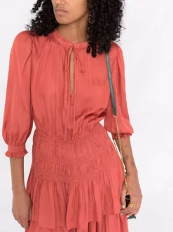 ( Neue Saison ) Maje Radji Minikleid Terracota 10 ( Neue Saison ) Maje Radji Minikleid Terracota -Outlet MAJE Store 17558747 36756507 600