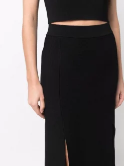 ( Neue Saison ) Maje Midirock Mit Schlitz Black 11 ( Neue Saison ) Maje Midirock Mit Schlitz Black -Outlet MAJE Store 17558748 37318990 600