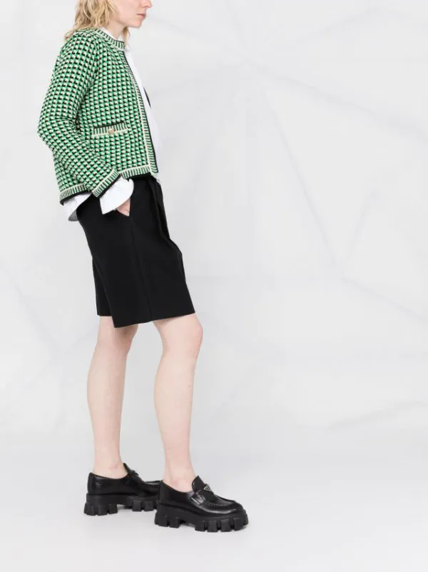 ( Neue Saison ) Maje Cardigan Mit Geometrischem Muster 09 GREEN 8 ( Neue Saison ) Maje Cardigan Mit Geometrischem Muster 09 GREEN – Bild 6