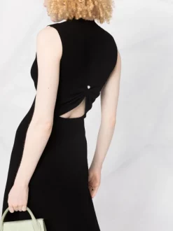 ( Neue Saison ) Maje Black Midikleid Mit Raffung Damen -Outlet MAJE Store 17558753 630b3971 7568 463f 811a ee61dc247302 600