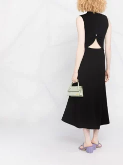 ( Neue Saison ) Maje Black Midikleid Mit Raffung Damen -Outlet MAJE Store 17558753 6d571a28 0ea4 4dd2 8a80 f754d4af2eec 600