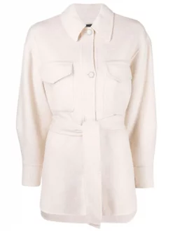 ( Neue Saison ) Maje Mantel Mit Gürtel MASTIC BEIGE