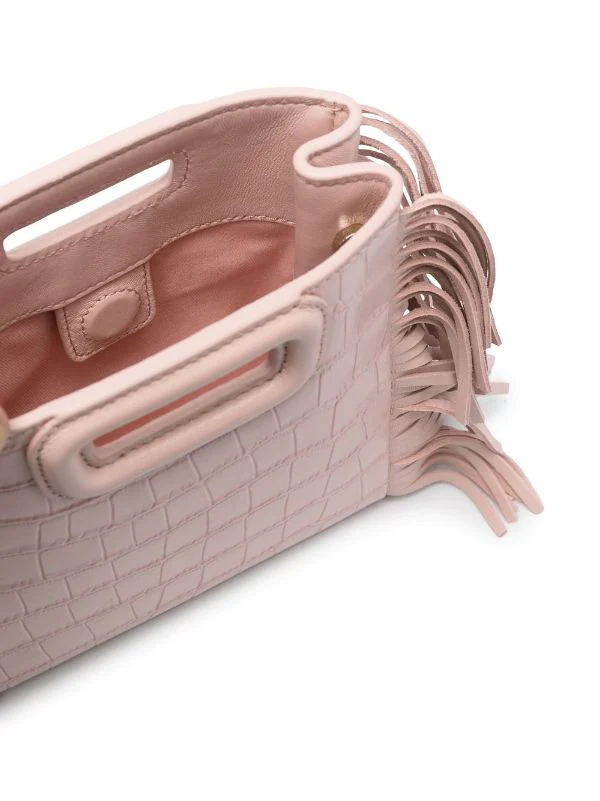 ( Permanente Kollektion ) Maje Handtasche Mit Krokomuster Damen 7 ( Permanente Kollektion ) Maje Handtasche Mit Krokomuster Damen – Bild 5