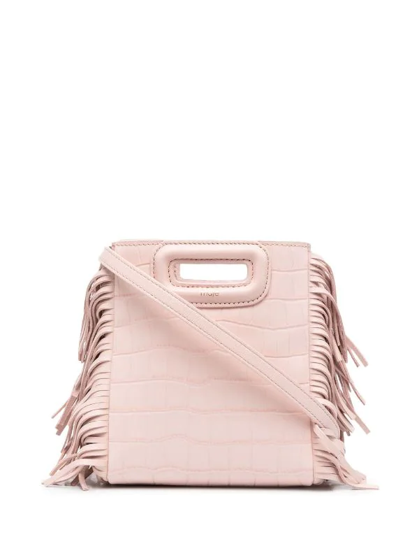 ( Permanente Kollektion ) Maje Handtasche Mit Krokomuster Damen 8 ( Permanente Kollektion ) Maje Handtasche Mit Krokomuster Damen – Bild 6