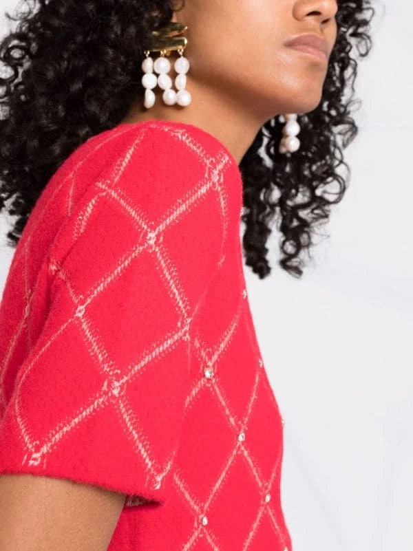 ( Exklusiv ) Maje Gemusterter Pullover Damen 7 ( Exklusiv ) Maje Gemusterter Pullover Damen – Bild 5