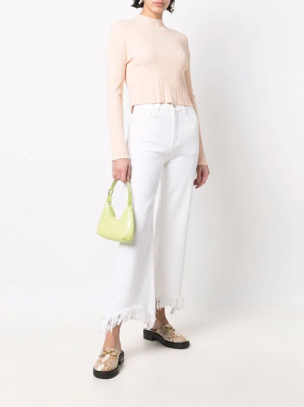 ( Neue Saison ) Maje Top Mit Stehkragen Pale Pink 4 ( Neue Saison ) Maje Top Mit Stehkragen Pale Pink – Bild 2