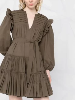 ( Neue Saison ) Maje Kleid Mit Puffärmeln 0020 KHAKI 12 ( Neue Saison ) Maje Kleid Mit Puffärmeln 0020 KHAKI -Outlet MAJE Store 17558820 c172e7b2 10e3 444d 946b 6cbcf9bf77fc 600