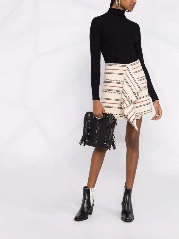 ( Neue Saison ) Maje 2517 BLACK M Clutch Mit Nieten Damen 4 ( Neue Saison ) Maje 2517 BLACK M Clutch Mit Nieten Damen – Bild 2