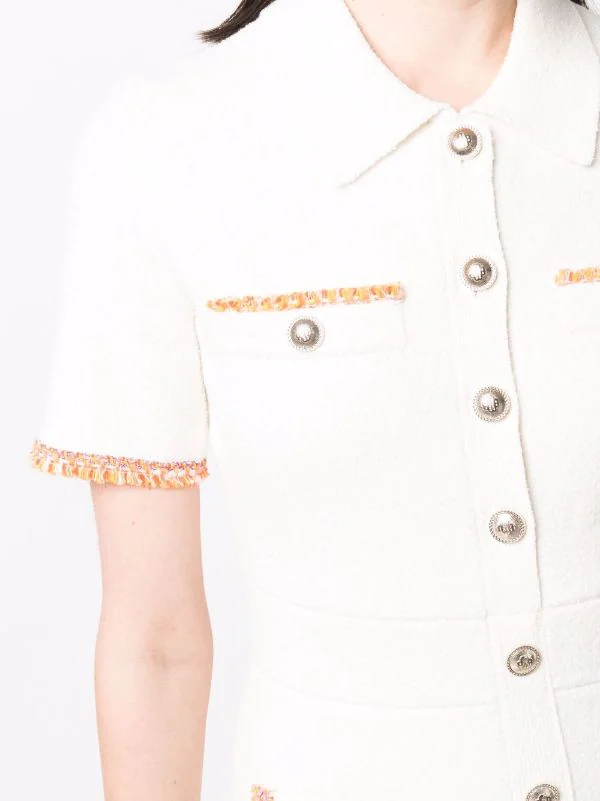 ( Neue Saison ) Maje Gestricktes Kleid Damen 7 ( Neue Saison ) Maje Gestricktes Kleid Damen – Bild 5