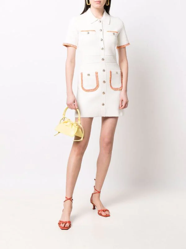 ( Neue Saison ) Maje Gestricktes Kleid Damen 4 ( Neue Saison ) Maje Gestricktes Kleid Damen – Bild 2