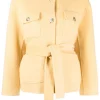 ( Neue Saison ) Maje Yellow Jacke Mit Gürtel Damen 2 ( Neue Saison ) Maje Yellow Jacke Mit Gürtel Damen -Outlet MAJE Store 17558833 37318667 600