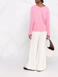 Maje Madina Kaschmir-Strickpullover Pink 11 Maje Madina Kaschmir-Strickpullover Pink -Outlet MAJE Store 17558837 38207934 600