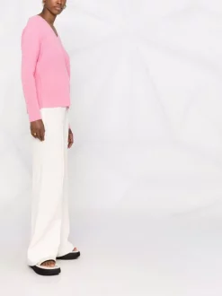 Maje Madina Kaschmir-Strickpullover Pink 13 Maje Madina Kaschmir-Strickpullover Pink -Outlet MAJE Store 17558837 38207971 600