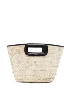 ( Neue Saison ) Maje Tasche Aus Stroh Damen