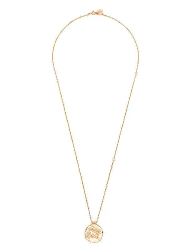 Maje Halskette Mit Verziertem Fische-Anhänger Damen 5 Maje Halskette Mit Verziertem Fische-Anhänger Damen – Bild 3