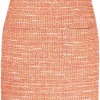 ( Neue Saison ) Maje Gestrickter Rock Orange -Outlet MAJE Store 17559268 37144190 600