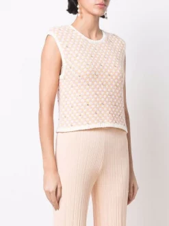 ( Neue Saison ) Maje Top Mit Karomuster Damen -Outlet MAJE Store 17559301 37319808 600