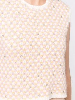 ( Neue Saison ) Maje Top Mit Karomuster Damen -Outlet MAJE Store 17559301 37319811 600