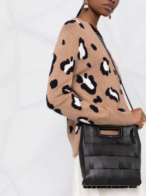 ( Neue Saison ) Maje M Handtasche Mit Fransen Damen 5 ( Neue Saison ) Maje M Handtasche Mit Fransen Damen – Bild 3